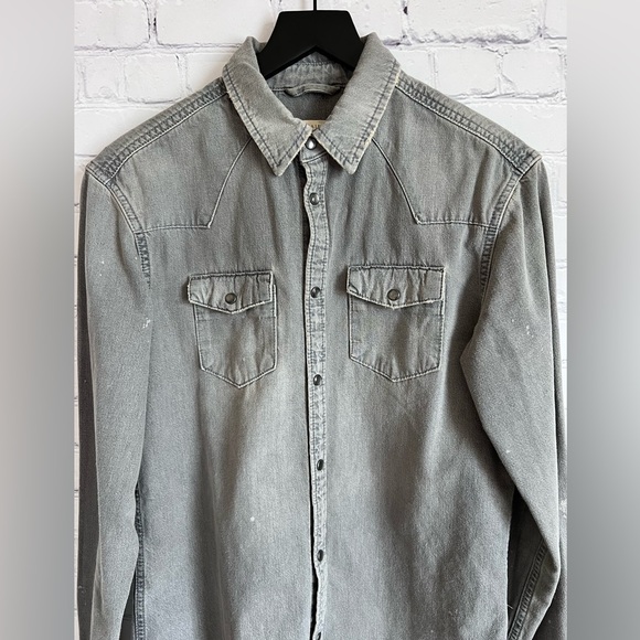 All Saints Denim Shirt - Picture 2 of 5